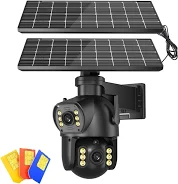 Solar Powered Security Camera